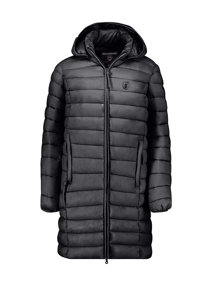 Canadian Peak Płaszcz pikowany "Akitaleak" w kolorze czarnym rozmiar: XL