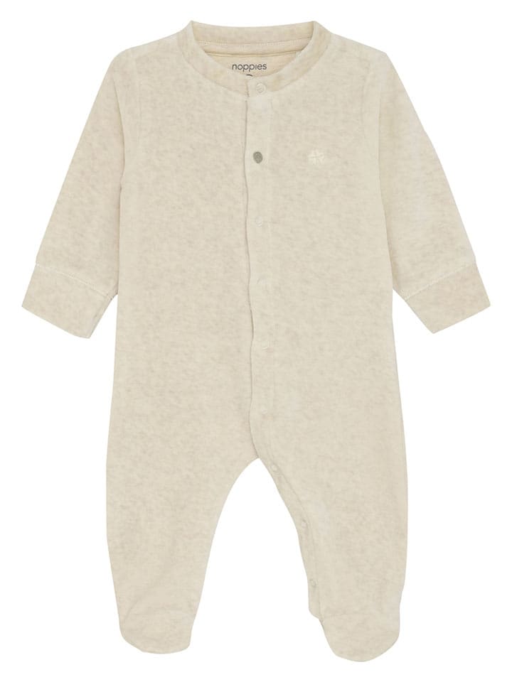 Noppies Śpioszki "Saxon" w kolorze beżowym rozmiar: 80