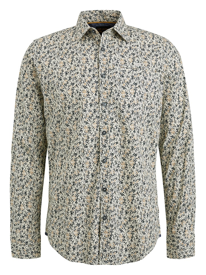 PME Legend Koszula w kolorze beżowo-czarnym rozmiar: 3XL