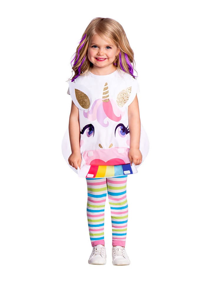 amscan Tunika kostiumowa "Unicorn" ze wzorem rozmiar: 98/104
