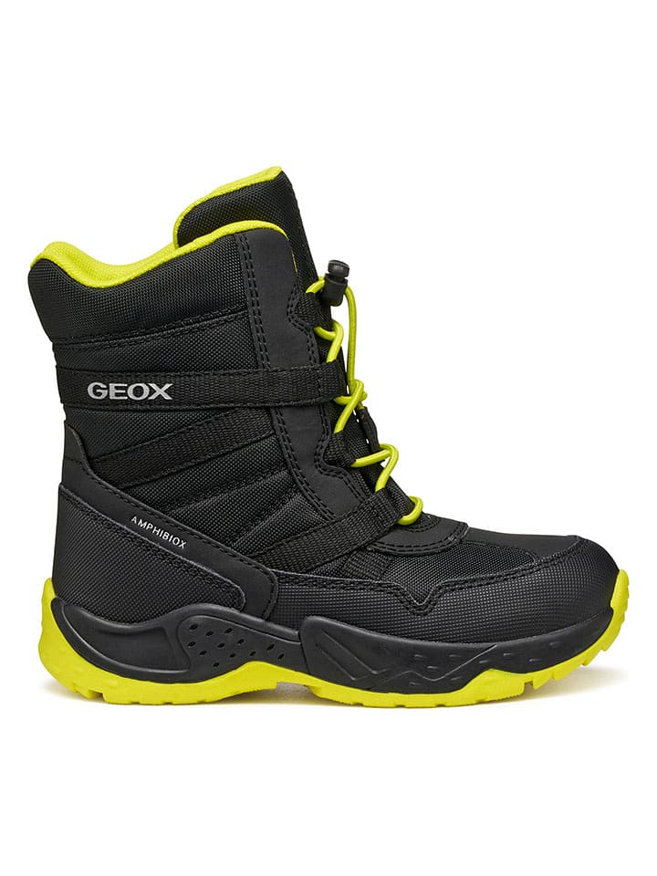 Geox Botki zimowe "Sentiero" w kolorze czarnym rozmiar: 39