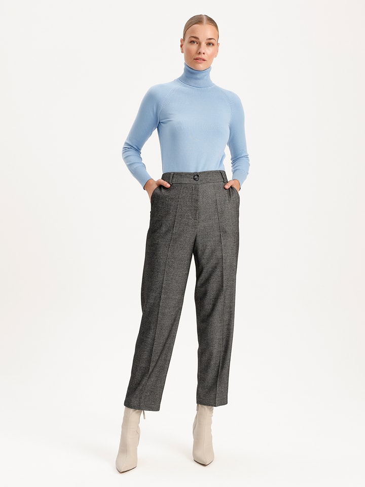 BGN Spodnie w kolorze antracytowym rozmiar: 34