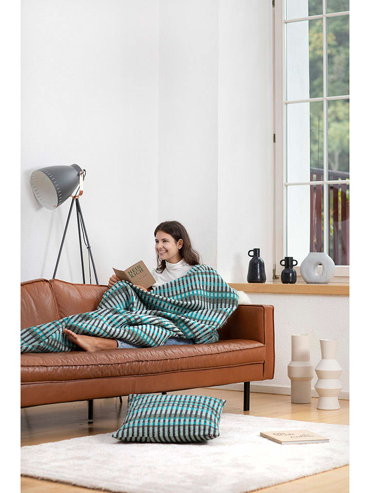 David Fussenegger Poszewka "Deco" w kolorze zielonym na poduszkę rozmiar: 50x50 cm