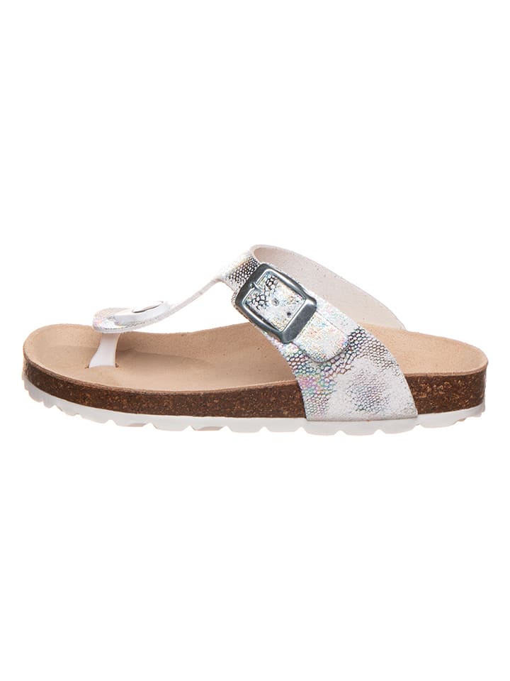 BIO PINGÜIN Japonki w kolorze srebrnym rozmiar: 31