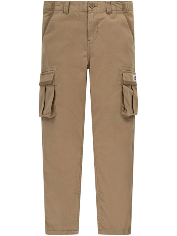 Levi's Kids Bojówki w kolorze jasnobrązowym rozmiar: 128