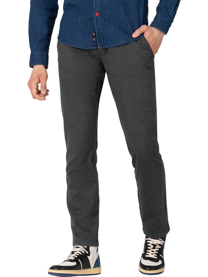 Timezone Spodnie chino "Lui" w kolorze antracytowym rozmiar: W31/L34