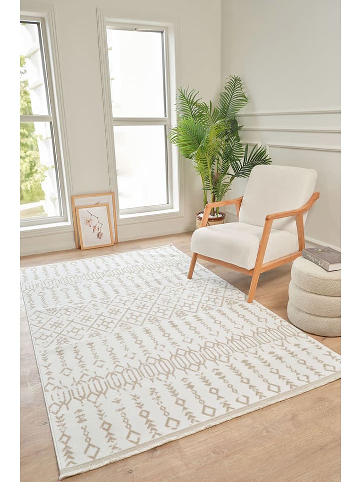 Conceptum Hypnose Dywan "Moderno 3332" w kolorze beżowo-kremowym rozmiar: 120x170 cm