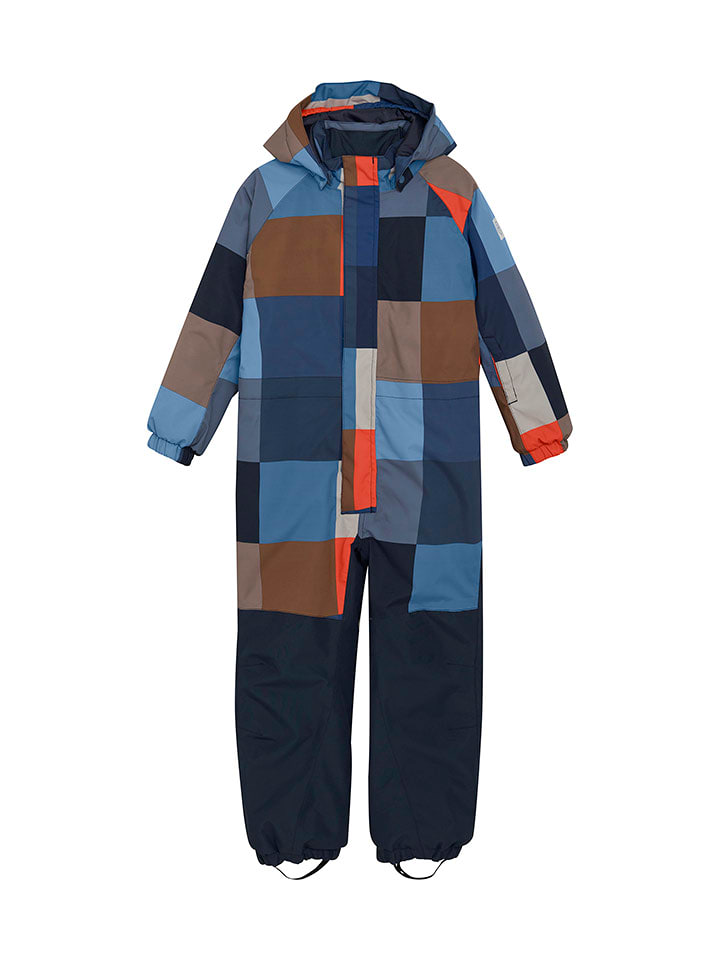 Color Kids Kombinezon zimowy w kolorze granatowym ze wzorem rozmiar: 134