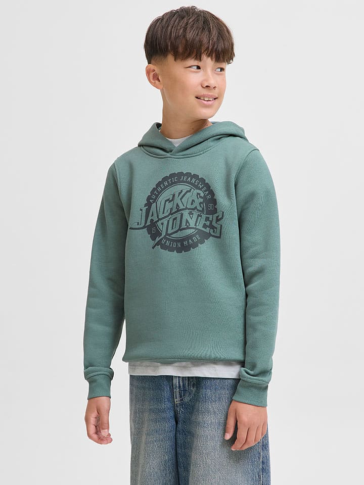 JACK & JONES Junior Bluza "Baron" w kolorze turkusowym rozmiar: 176