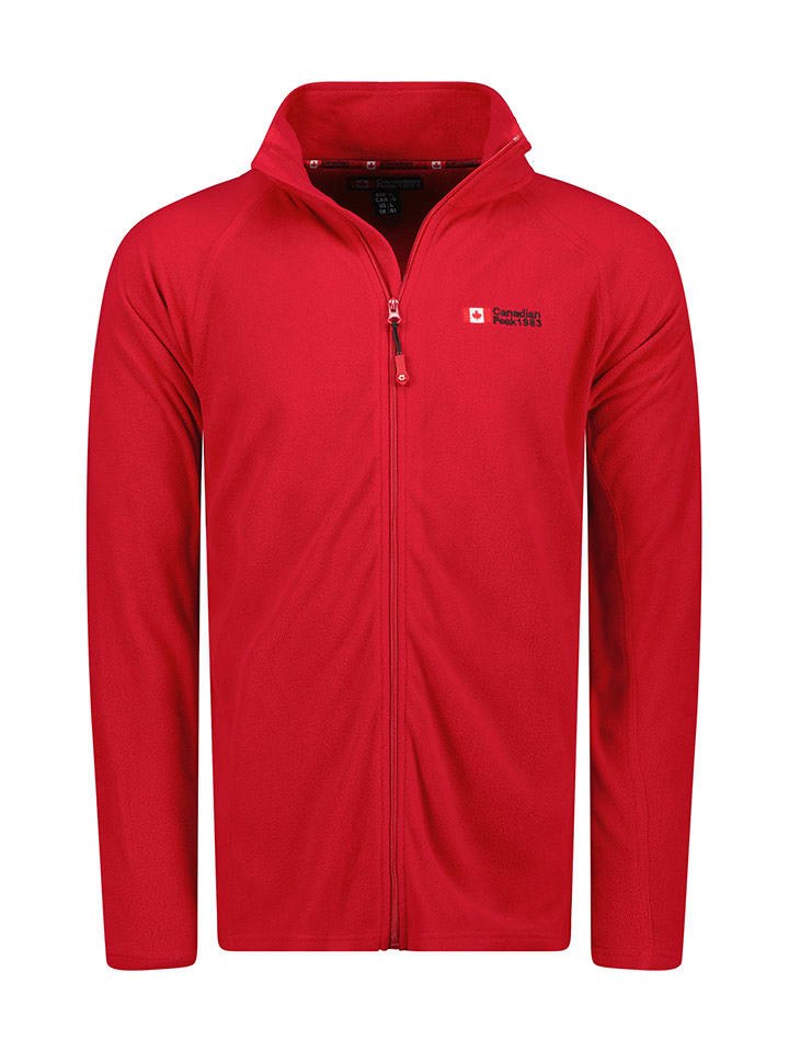 Canadian Peak Kurtka polarowa "Tugeak" w kolorze czerwonym rozmiar: 152