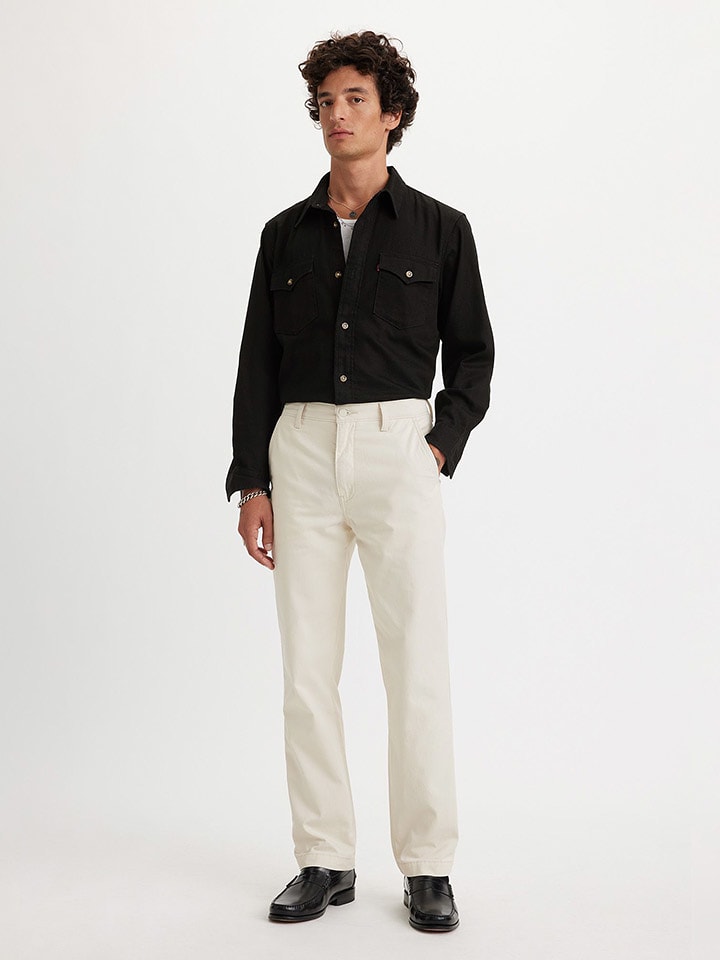 Levi´s Spodnie chino w kolorze beżowym rozmiar: W33/L32