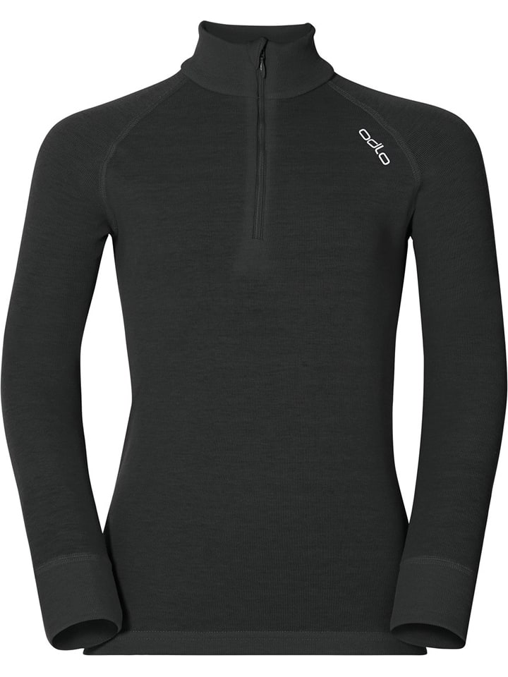 Odlo Podkoszulek funkcyjny "Active Warm" w kolorze czarnym rozmiar: 80