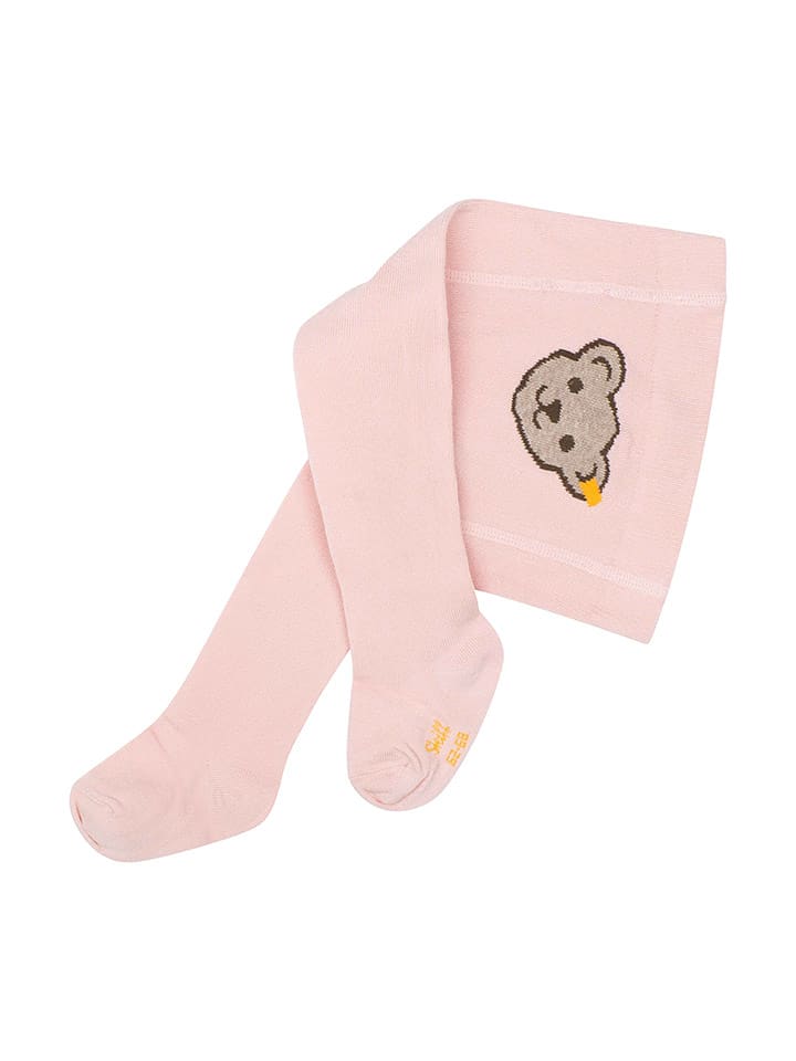 Steiff Rajstopy w kolorze jasnoróżowym rozmiar: 92