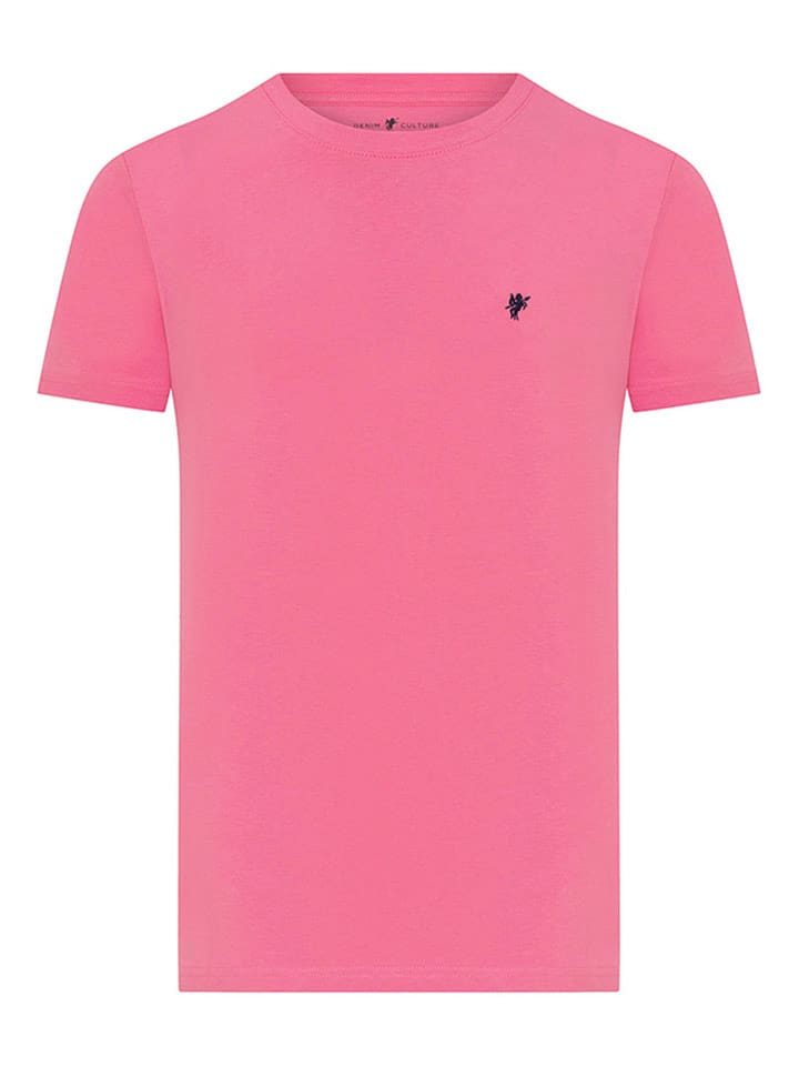 Denim Culture Koszulka w kolorze różowym rozmiar: XL