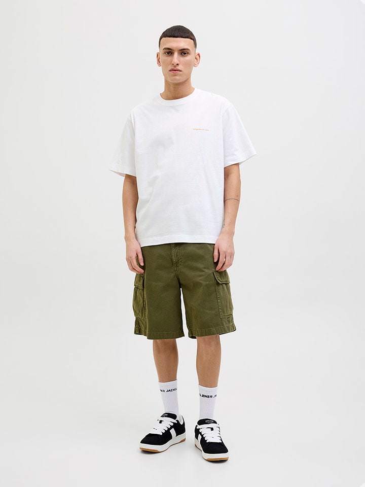 Jack & Jones Koszulka w kolorze białym rozmiar: XXL