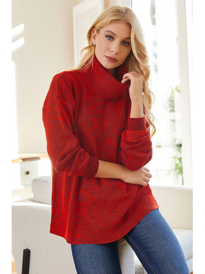 Milan Kiss Golf w kolorze czerwonym rozmiar: L