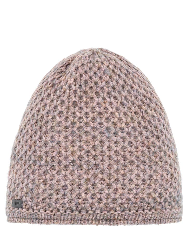 Eisbär Czapka "Tula" w kolorze jasnoróżowo-szarym rozmiar: onesize