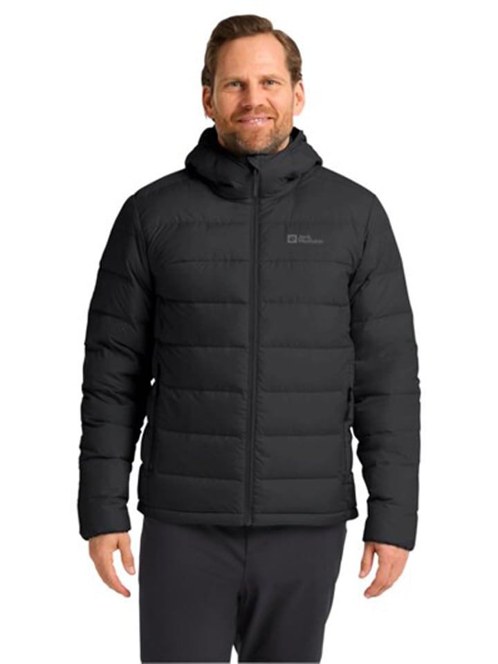 Jack Wolfskin Kurtka puchowa "Ather" w kolorze czarnym rozmiar: XXL