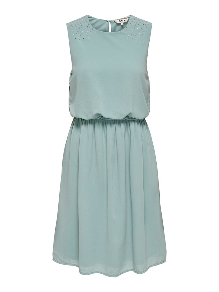 ONLY Sukienka "Stinna" w kolorze turkusowym rozmiar: XL