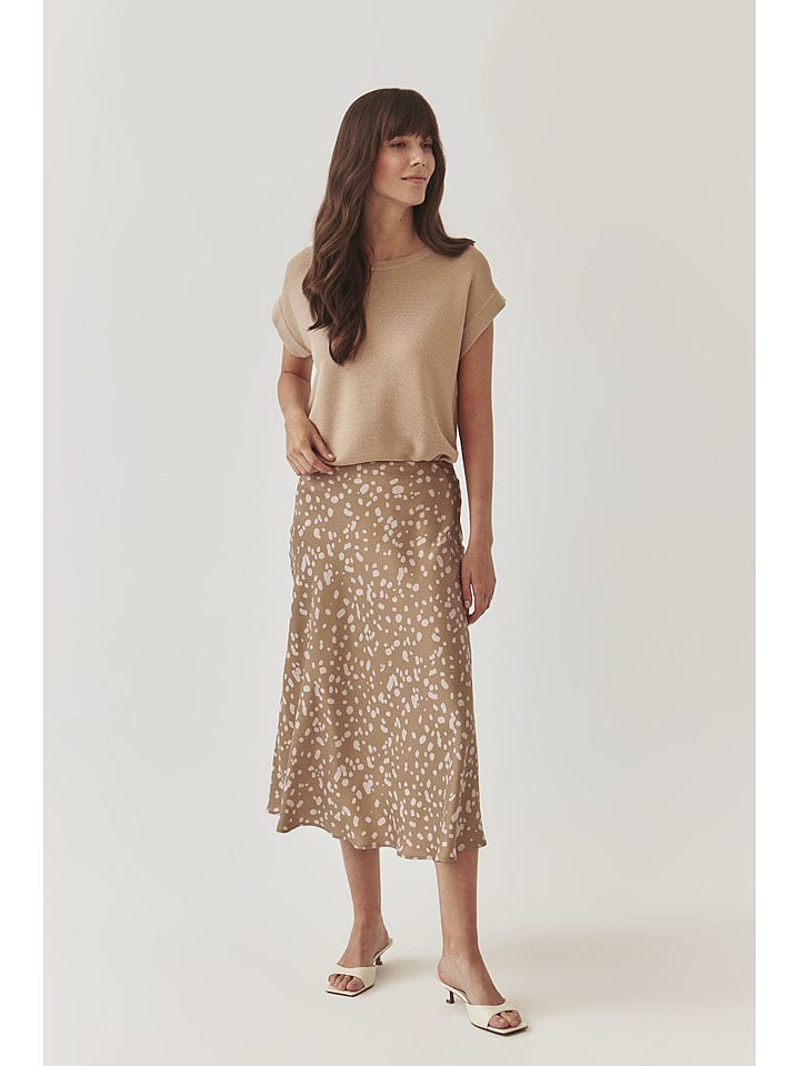 TATUUM Spódnica w kolorze beżowym rozmiar: 38