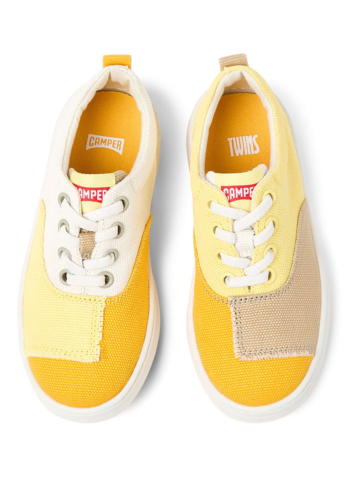 Camper Sneakersy w kolorze żółto-pomarańczowym rozmiar: 34