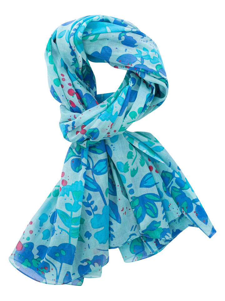 Overbeck and Friends Chusta "Viola" w kolorze niebieskim - 180 x 110 cm rozmiar: onesize