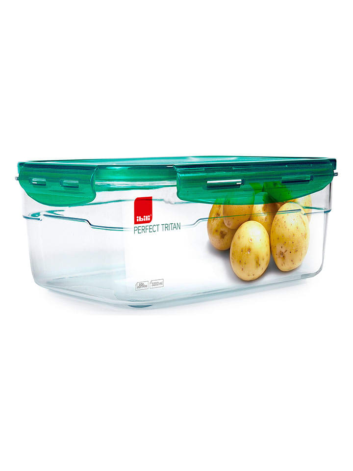 Ibili Pojemnik w kolorze zielonym - 3,2 l rozmiar: onesize