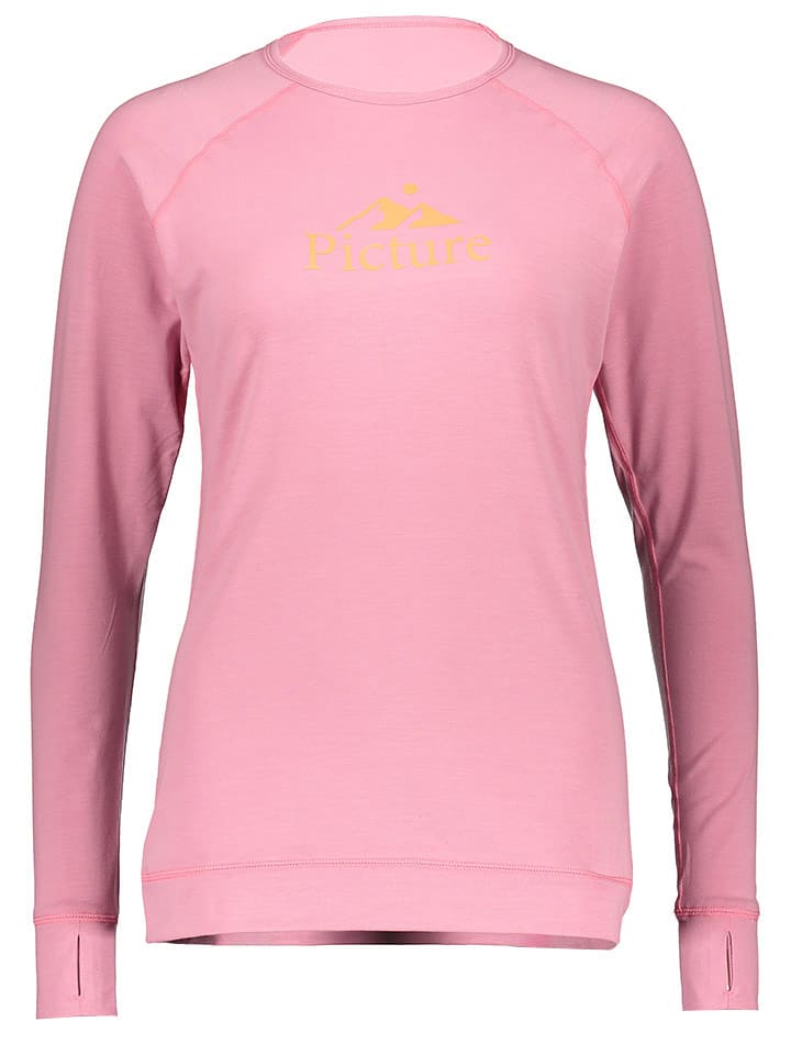 PICTURE Koszulka funkcyjna "Milita" w kolorze jasnoróżowym rozmiar: XS