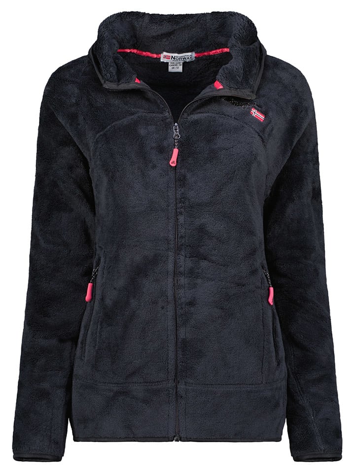 Geographical Norway Kurtka polarowa "Upalood" w kolorze czarnym rozmiar: 152