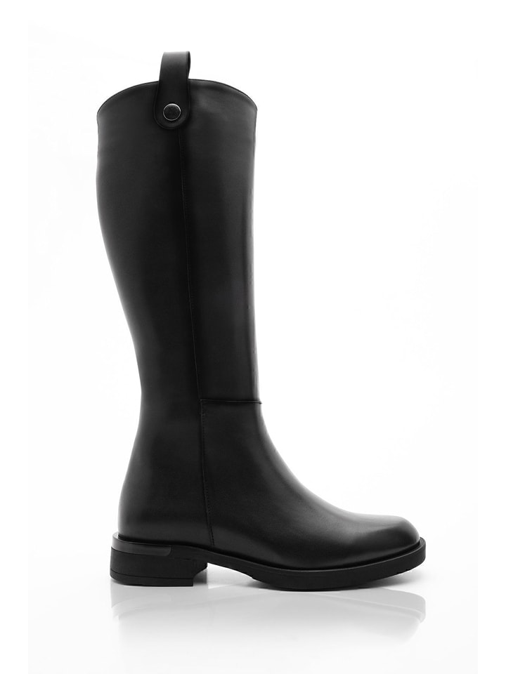 trendyol Kozaki w kolorze czarnym rozmiar: 38