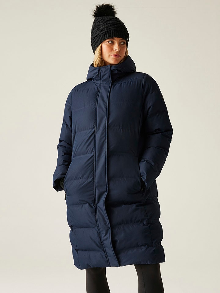 Dare 2b Płaszcz pikowany "Wander" w kolorze granatowym rozmiar: 32