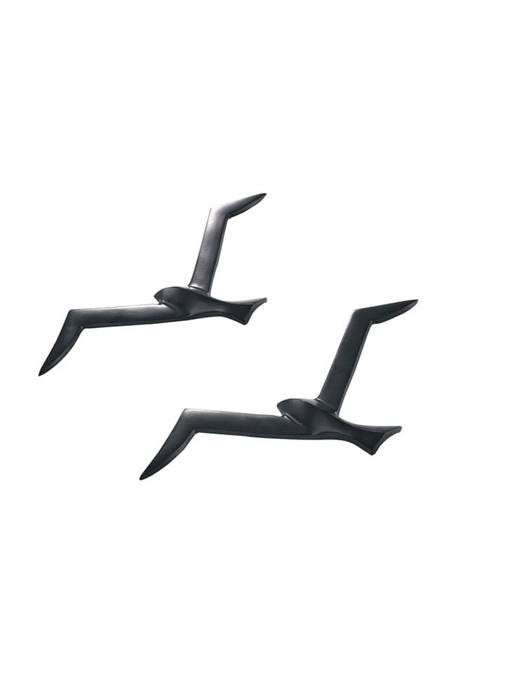 heine home Dekoracja ścienna w kolorze czarnym - 18 x 47 cm rozmiar: onesize