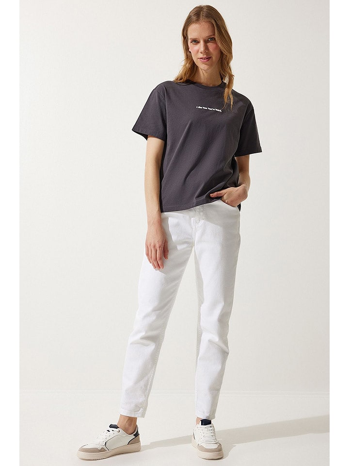 Happiness Istanbul Koszulka w kolorze antracytowym rozmiar: 40