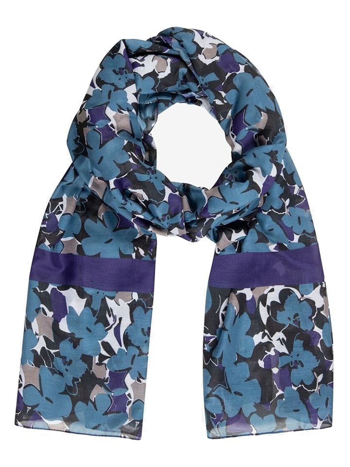 More & More Szal w kolorze niebieskim rozmiar: onesize