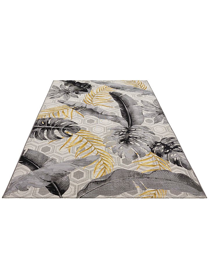 Hanse Home Dywan zewnętrzny "Flair" w kolorze złoto-szarym rozmiar: 80x165 cm
