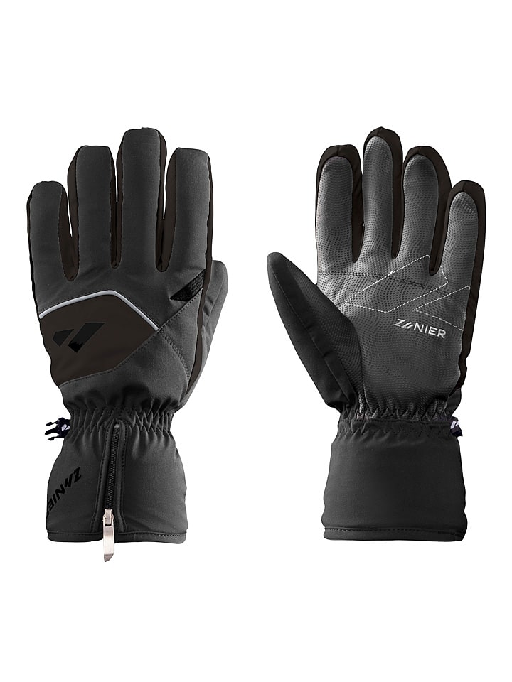 Zanier Rękawice narciarskie "Reith STX" w kolorze czarnym rozmiar: 9,5
