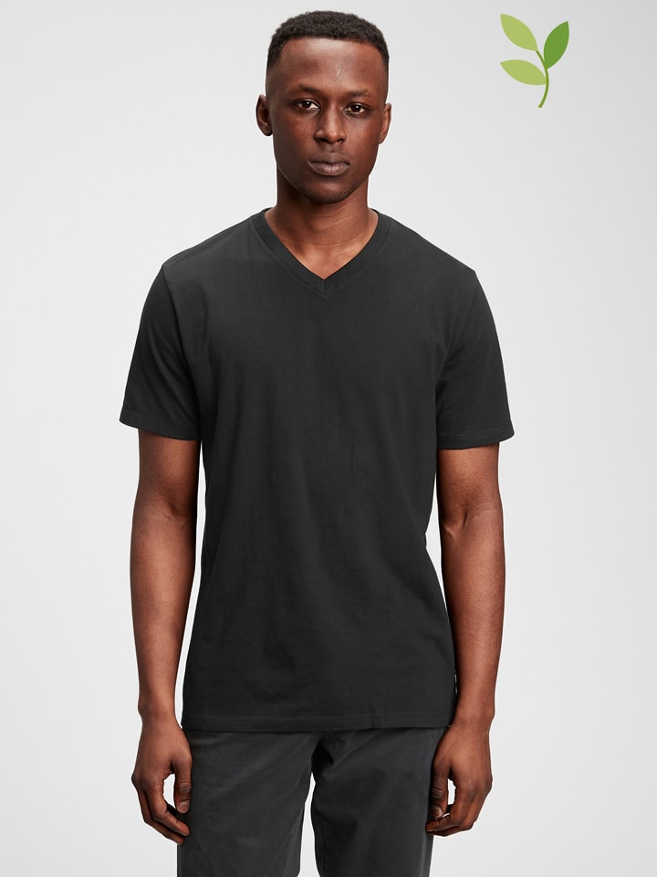 GAP Koszulka w kolorze czarnym rozmiar: XS