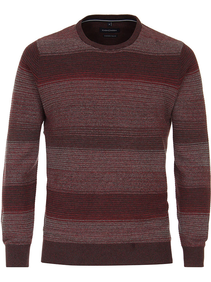 CASAMODA Sweter w kolorze bordowym rozmiar: M