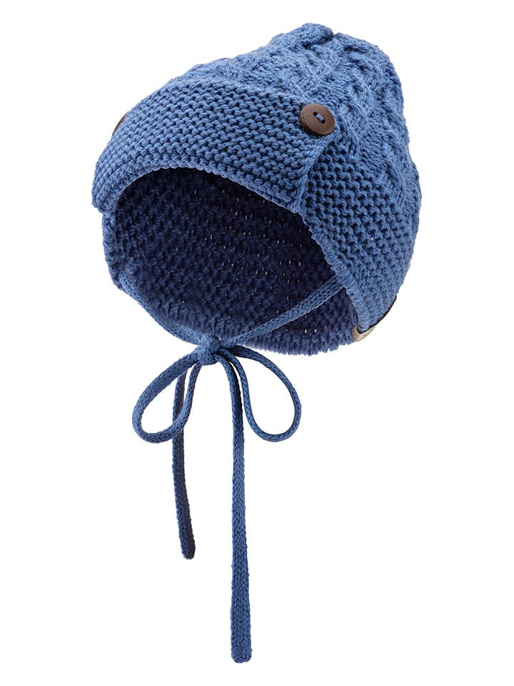 Sterntaler Czapka w kolorze niebieskim rozmiar: 47 cm