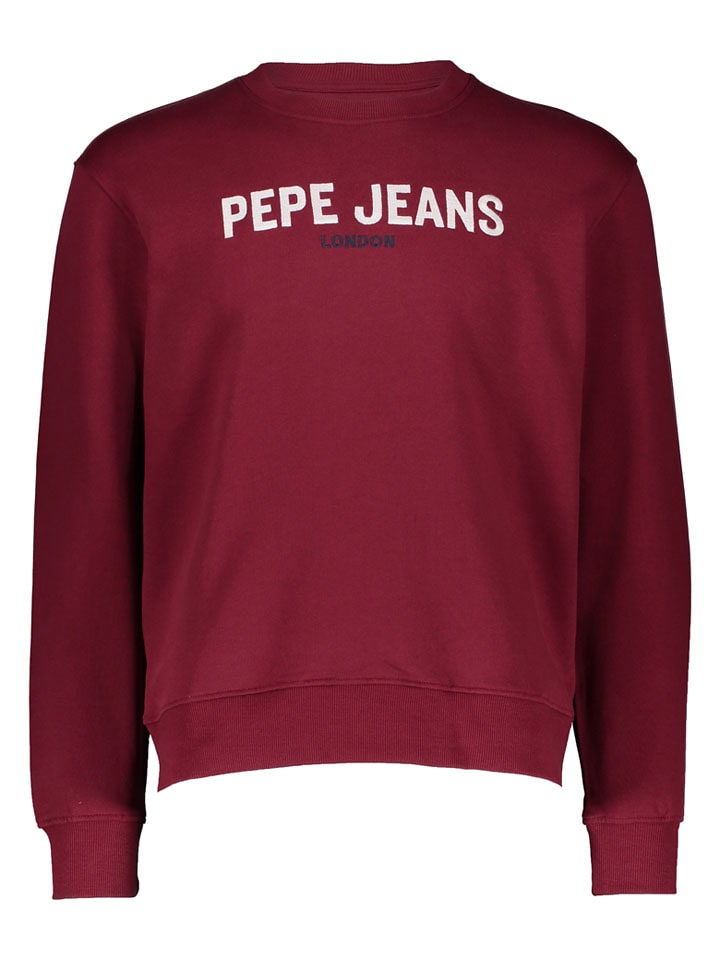 Pepe Jeans Bluza w kolorze bordowym rozmiar: L