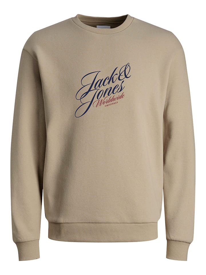 JACK & JONES Junior Bluza "Inwood" w kolorze beżowym rozmiar: 152