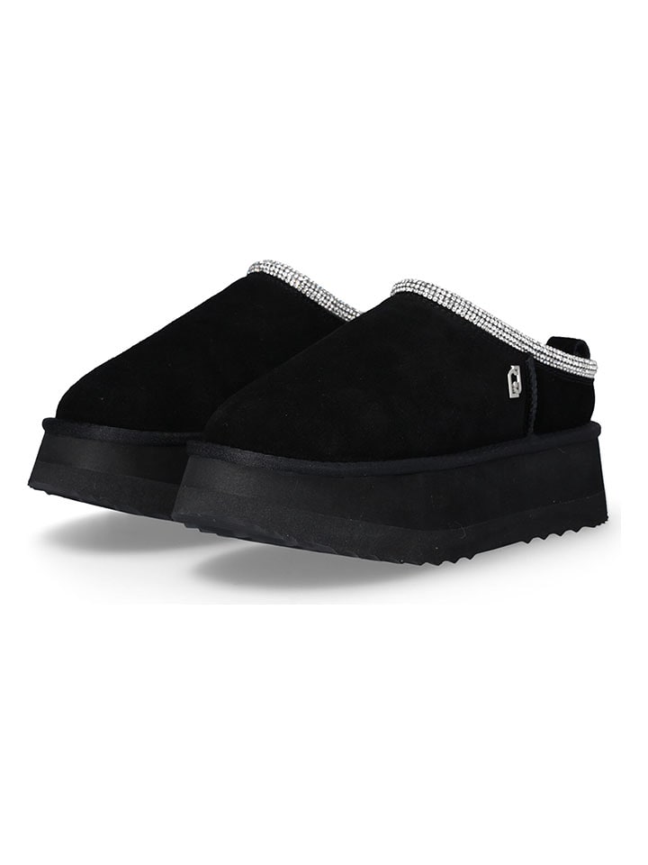 Liu Jo Skórzane botki w kolorze czarnym rozmiar: 41