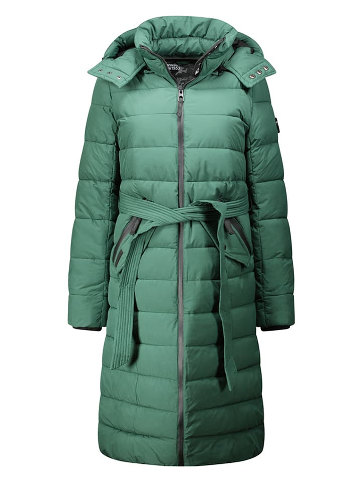 Canadian Peak Płaszcz zimowy "Cabimeak" w kolorze zielonym rozmiar: XL