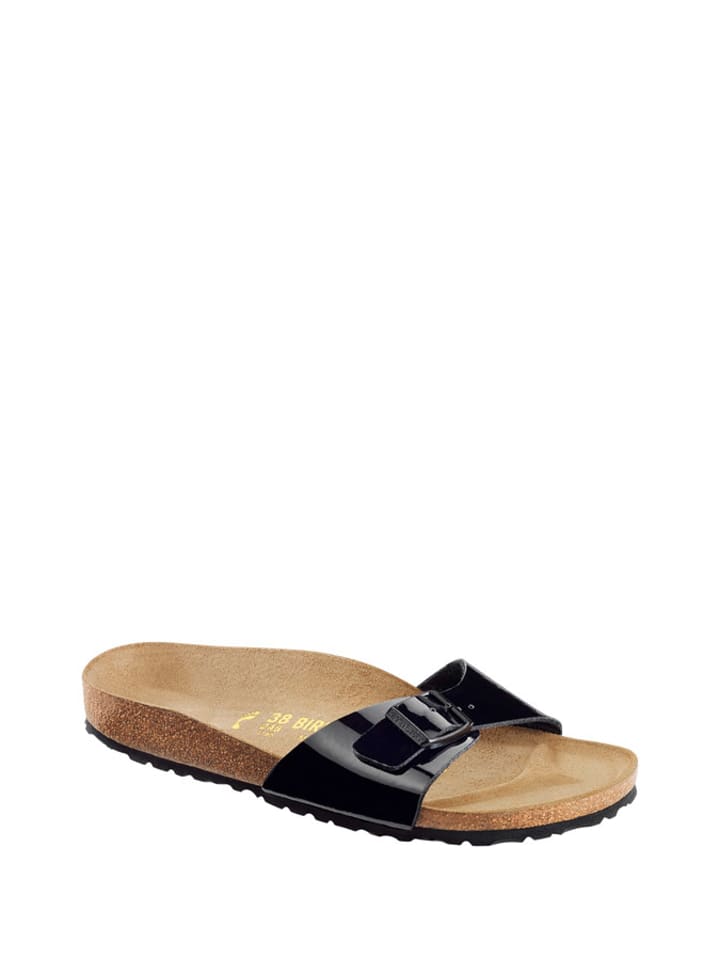Birkenstock Klapki "Madrid" w kolorze czarnym rozmiar: 35