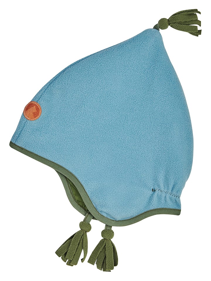 finkid Czapka "Pipo" w kolorze błękitnym rozmiar: 48-50 cm