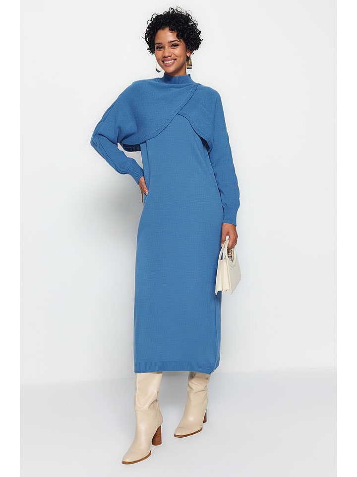 trendyol 2-częściowy zestaw w kolorze niebieskim rozmiar: XL