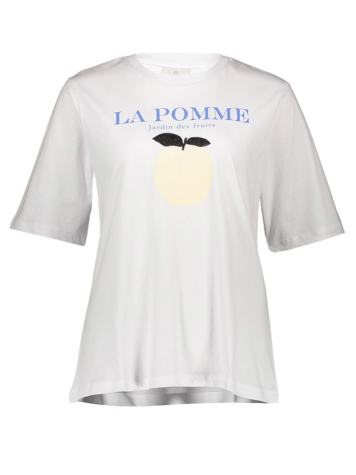 Kaffe Koszulka w kolorze białym rozmiar: XS