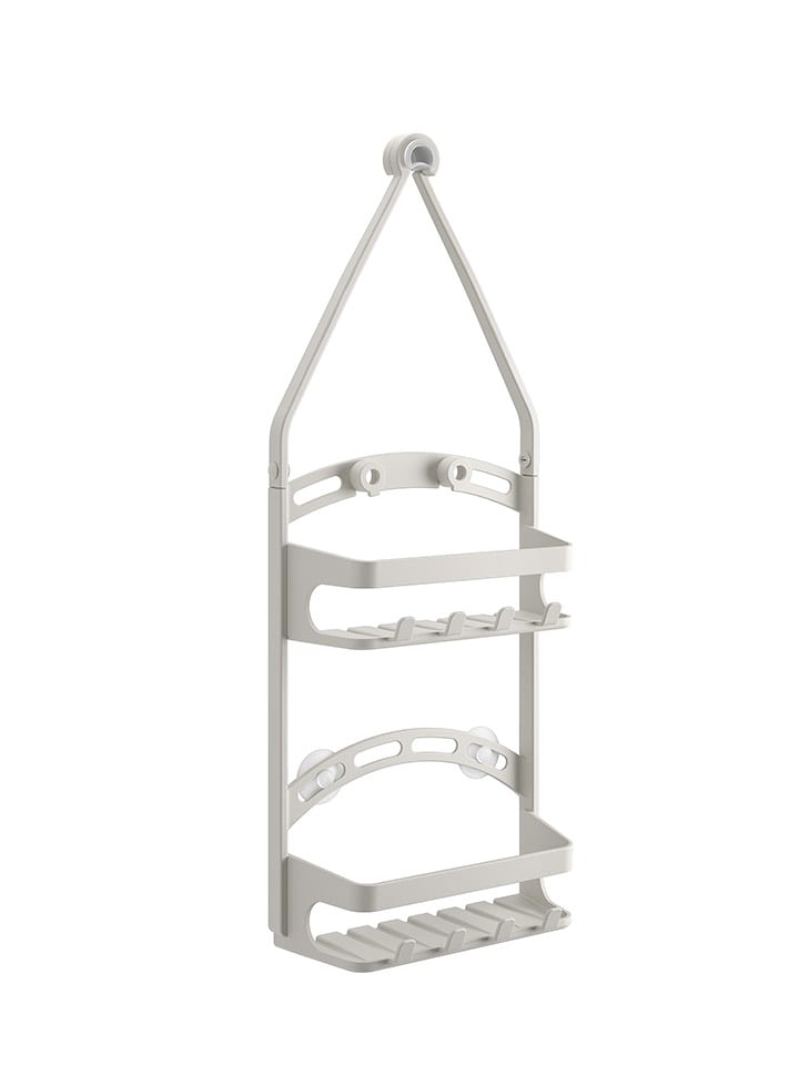 metaltex Półka prysznicowa w kolorze białym - 26 x 71 x 12 cm rozmiar: onesize