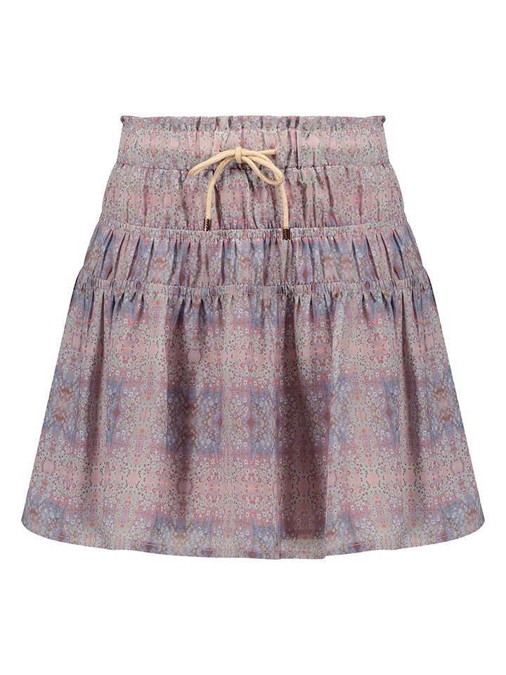 NONO Spódnica w kolorze fioletowym ze wzorem rozmiar: 146/152