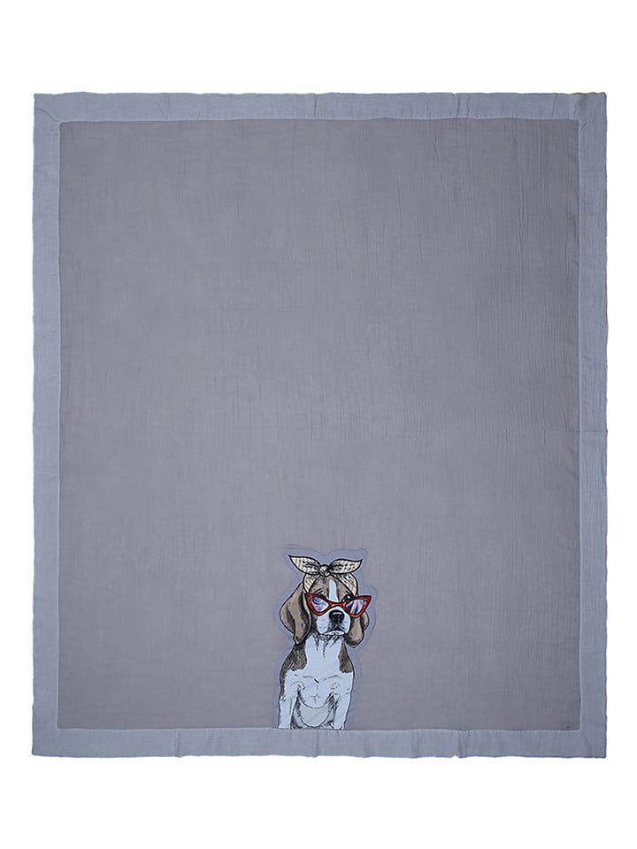 maryplaid Pled w kolorze niebieskoszarym rozmiar: 150x180 cm